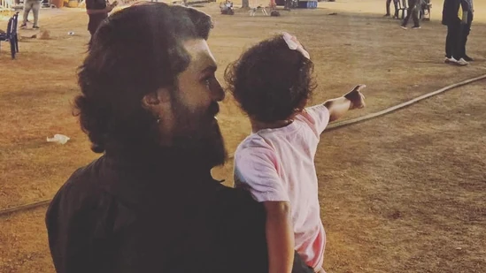 Ram Charan's daughter Klin Kaara visits him on set of RC 16; Upasana Konidela feels FOMO