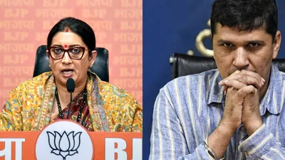 Saurabh Bharadwaj vs Smriti Irani in Delhi election? BJP considering options for Greater Kailash: Report